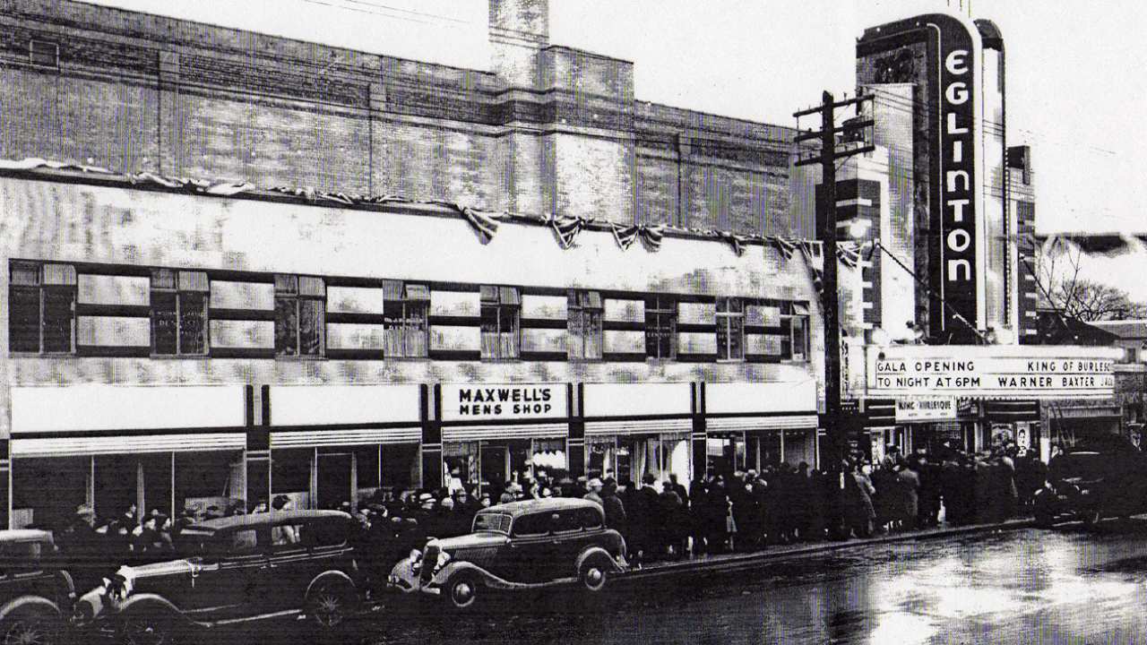 Eglinton Theatre, 1936